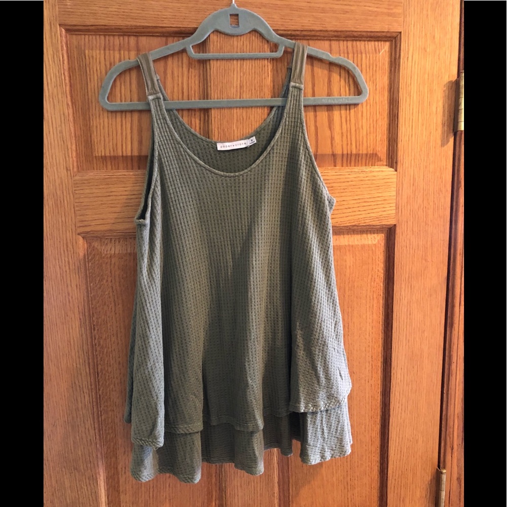 Dusty Green Tank size medium